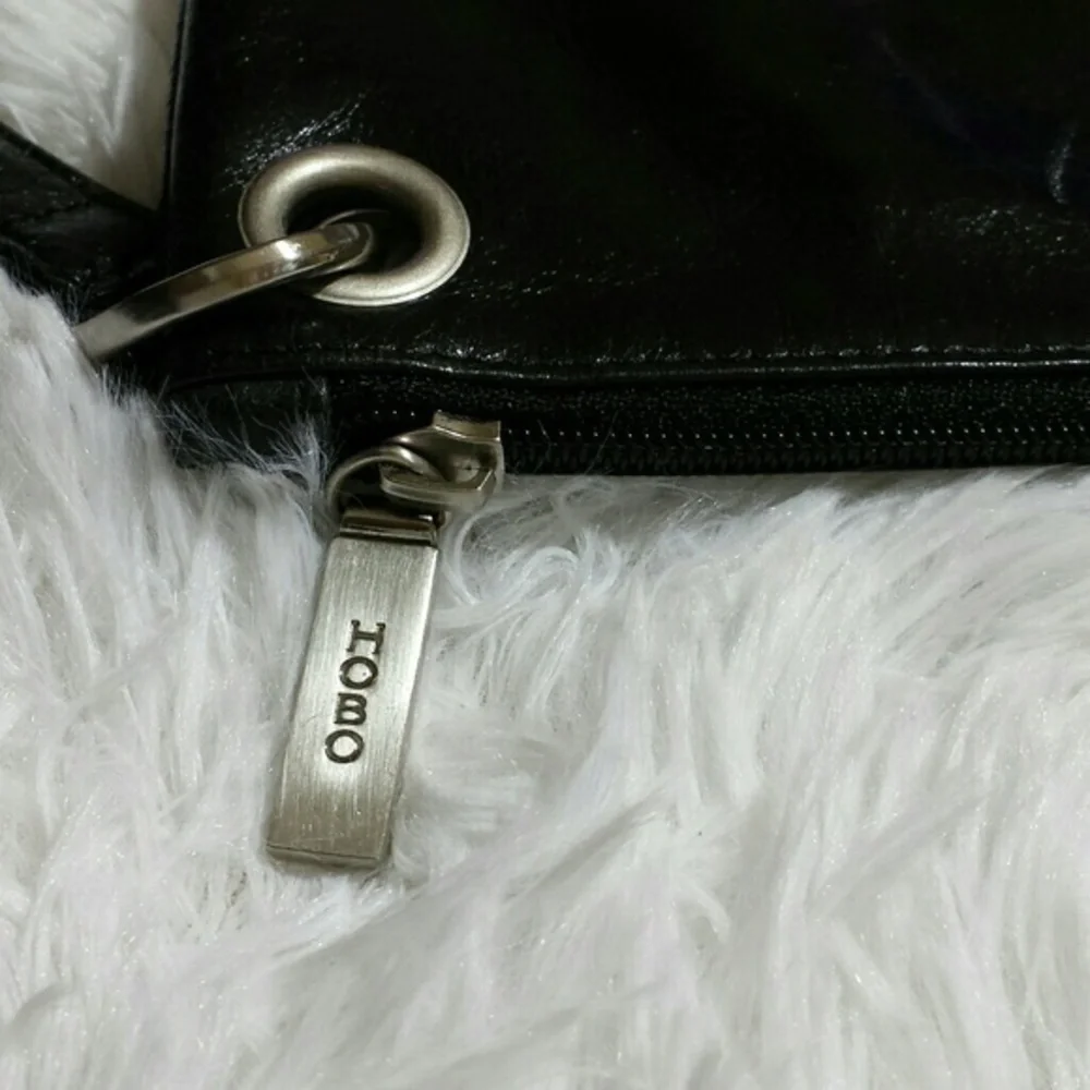 Hobo International Leather Wristlet Clutch Bag